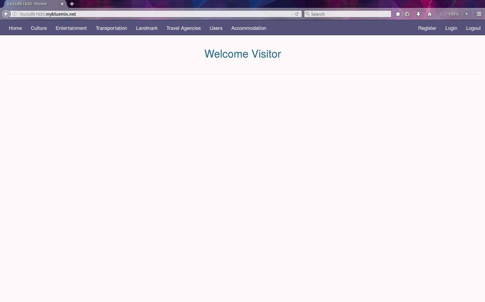 homepage